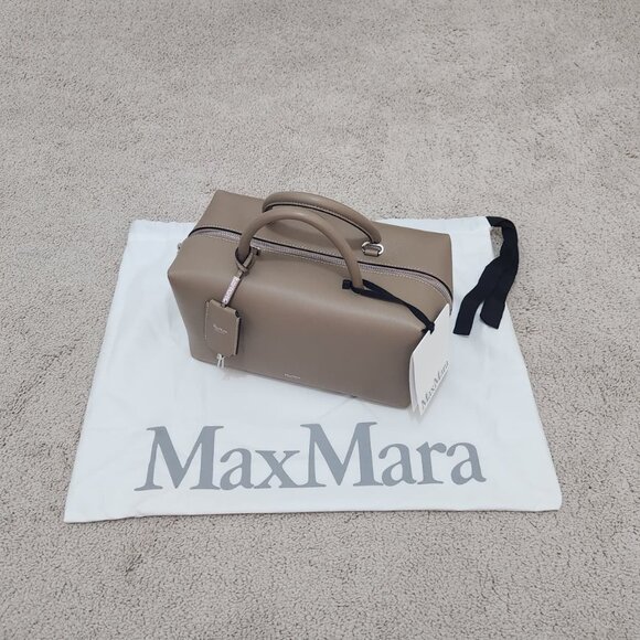 Max Mara Medium natural leather bowler bag - Picture 10 of 16